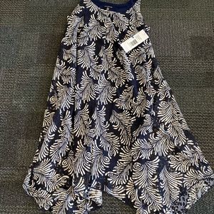 Nina Leonard XL handkerchief dress